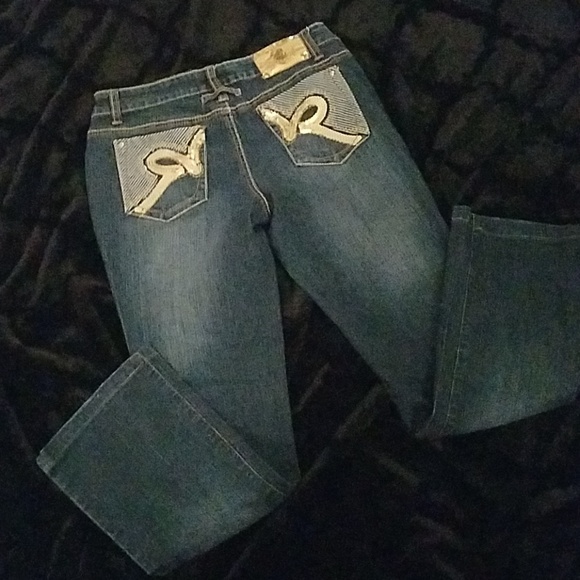Roca Wear size 7 straight leg jeans - Picture 4 of 8